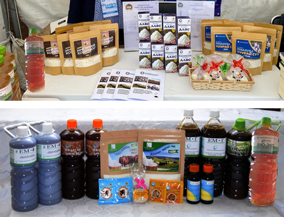 Технологийн туршилт зүгшрүүлэлтээр гарсан бүтээгдэхүүнүүдийн танилцуулга