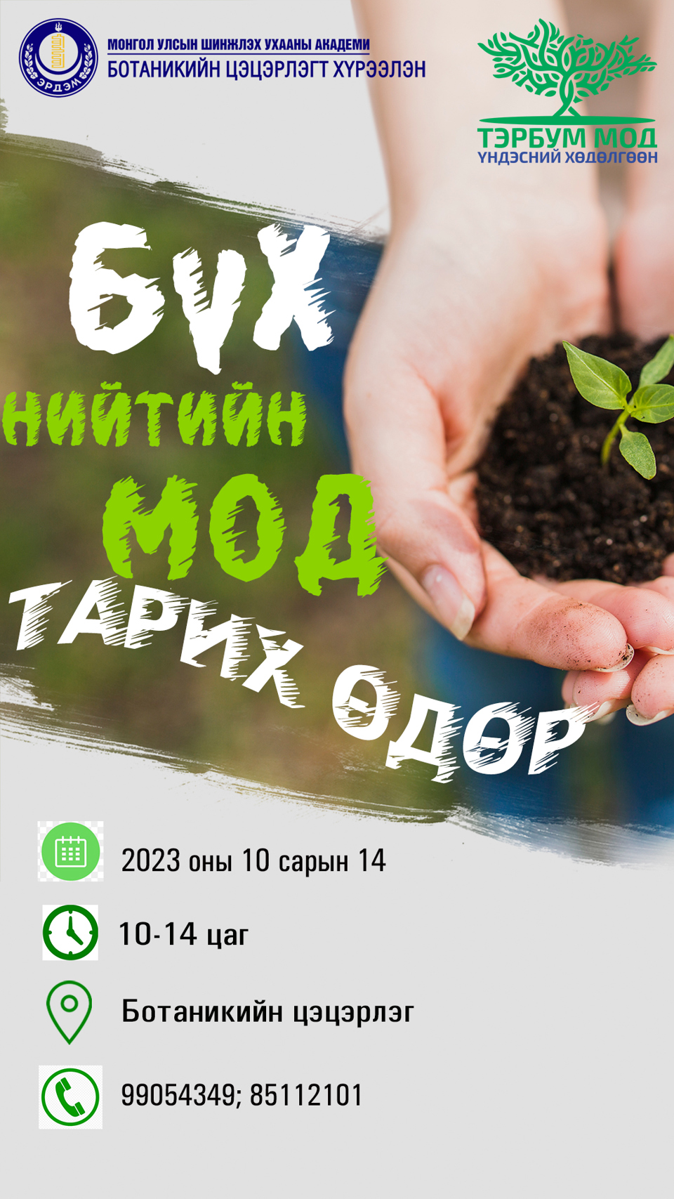 Бүх нийтийн мод тарих өдөр