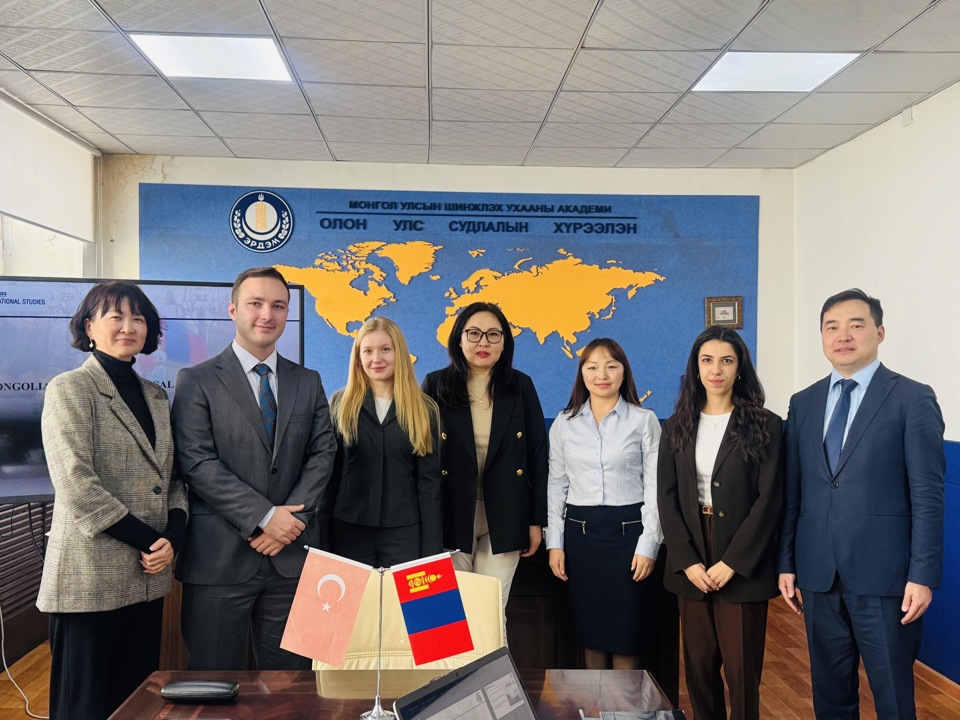 Бүгд Найрамдах Турк улсын Гадаад хэргийн яамны залуу дипломатууд ОУСХ-нд зочлов