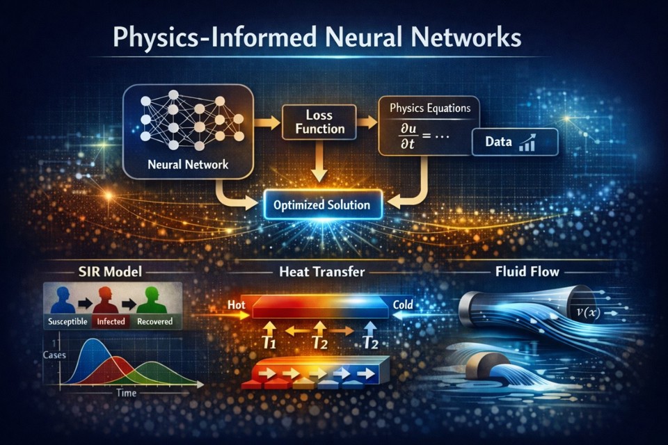 Физикийн мэдлэгт суурилсан нейроны сүлжээ (PINN)